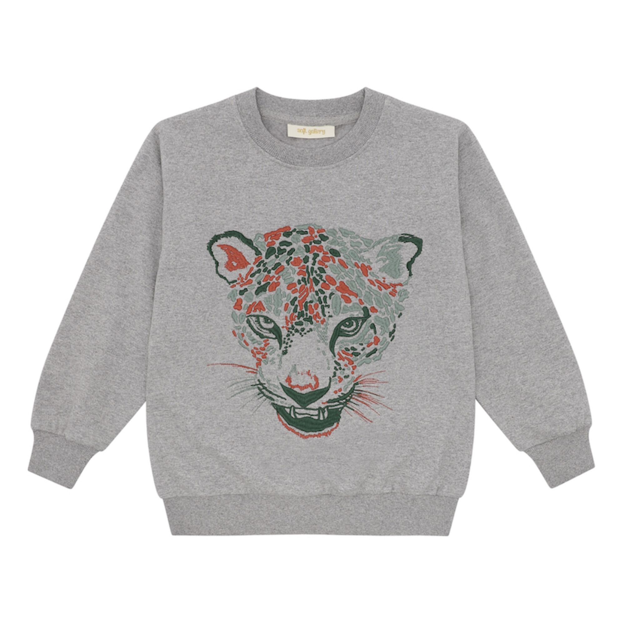 Soft Gallery - Sweat Konrad Coton Bio - Fille - Gris