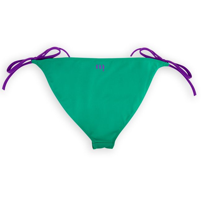 Bikini-Unterteil Bikini Bio Bicolore | Grün
