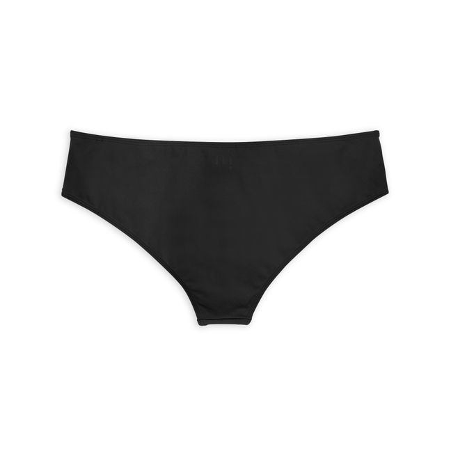 Braguita de bikini orgánica Shorty | Negro