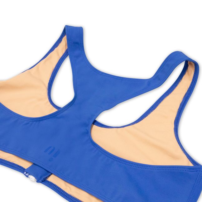 Parte de arriba de bikini Racerback | Azul Rey