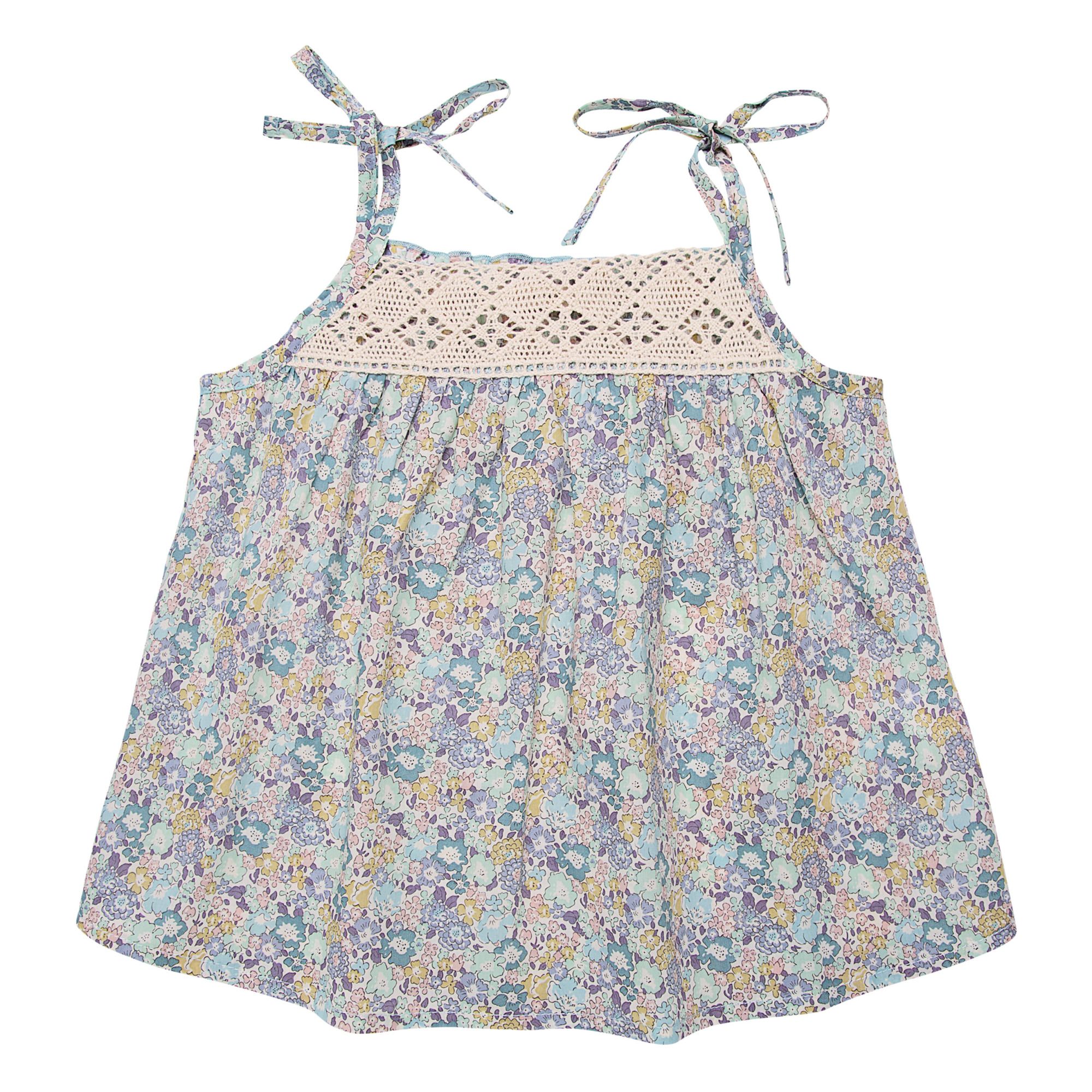 the new society - Top Camila - Fille - Bleu