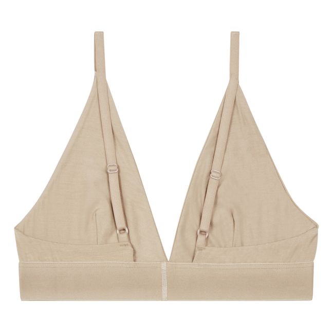 Soutien-Gorge Triangle Bamboo | Beige Nude