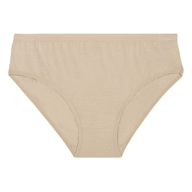 Classic Bell Bamboo Briefs  | Nude beige