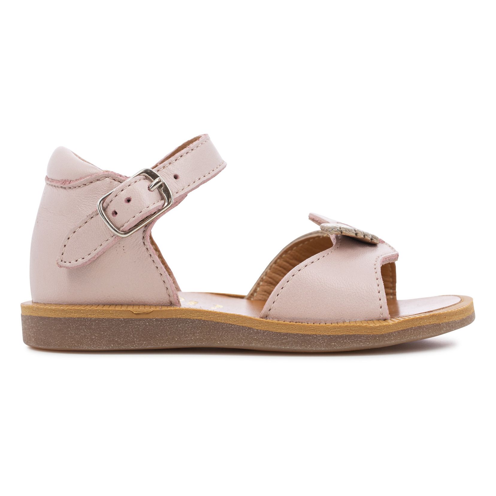 Pom d'Api - Sandales Poppy Birds - Fille - Doré