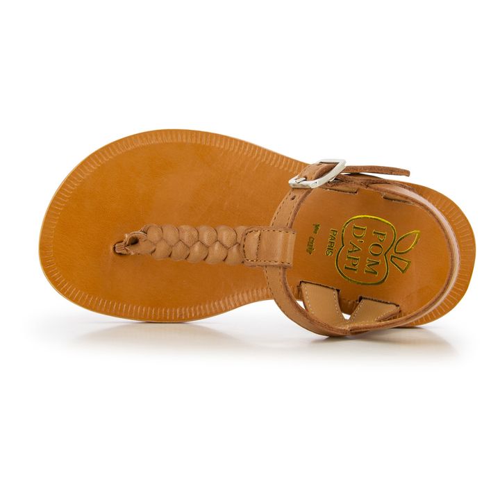 Antic Tong Plagette Sandals  | Camel- Product image n°2