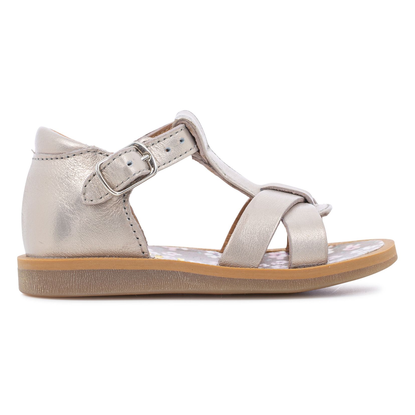 Pom d'Api - Sandales Poppy Xexe - Fille - Doré