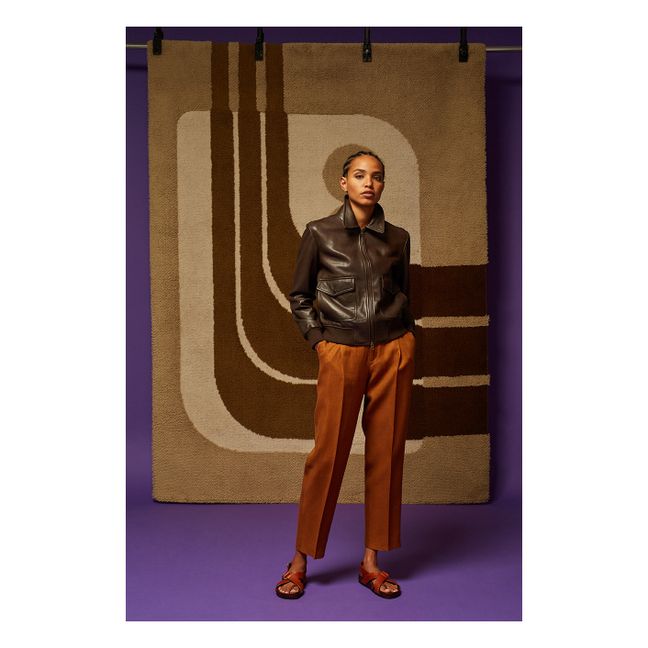 Sandali in pelle Mexico | Cognac