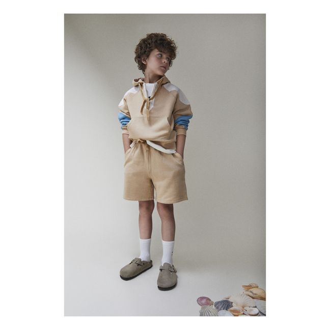 Bermuda Hugo Molleton in cotone bio  | Camel