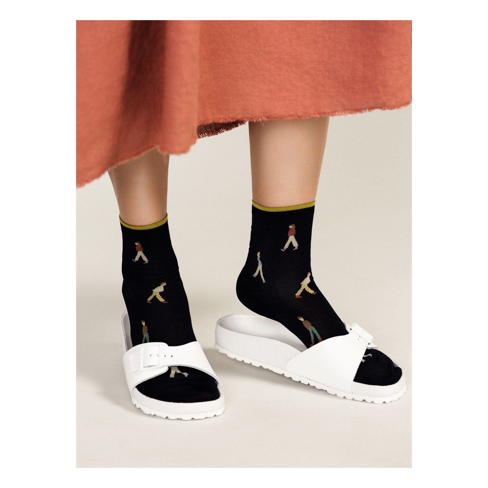 Hansel from Basel - Chaussettes Courtes Wandering - Femme - Noir