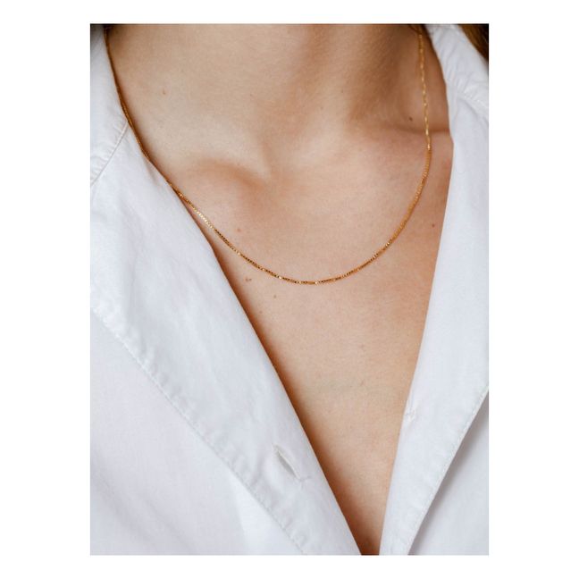Clea Necklace  Gold