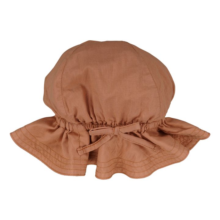 Mauriel Organic Cotton Hat  | Rust- Product image n°0