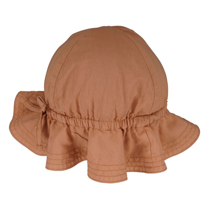 Mauriel Organic Cotton Hat  | Rust- Product image n°1