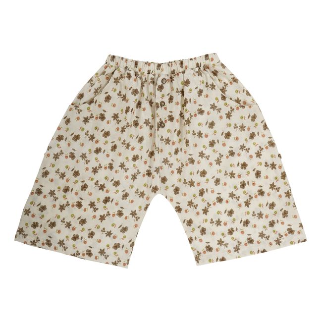 True Organic Cotton Shorts  | Ecru