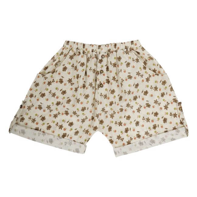 True Organic Cotton Shorts  | Ecru
