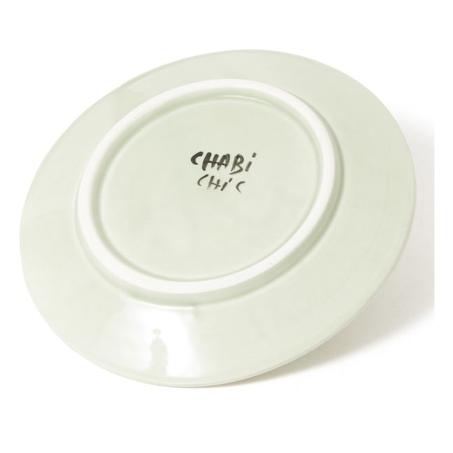 Piatto Empreinte | Verde mandorla