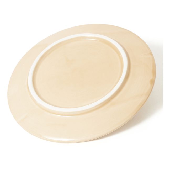 Teller Empreinte | Sandfarben