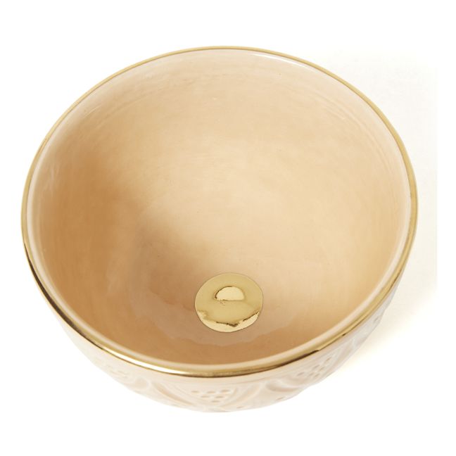 Schale Empreinte | Sandfarben