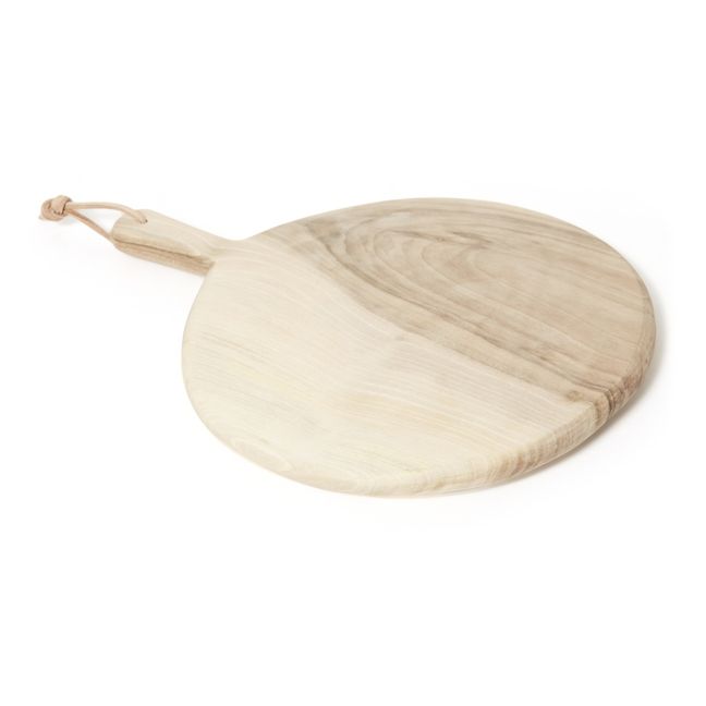 Tabla redonda de nogal | Walnut