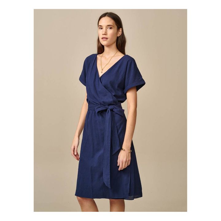 Hey Dress - Women's Collection - Navy blue Bellerose Fashion