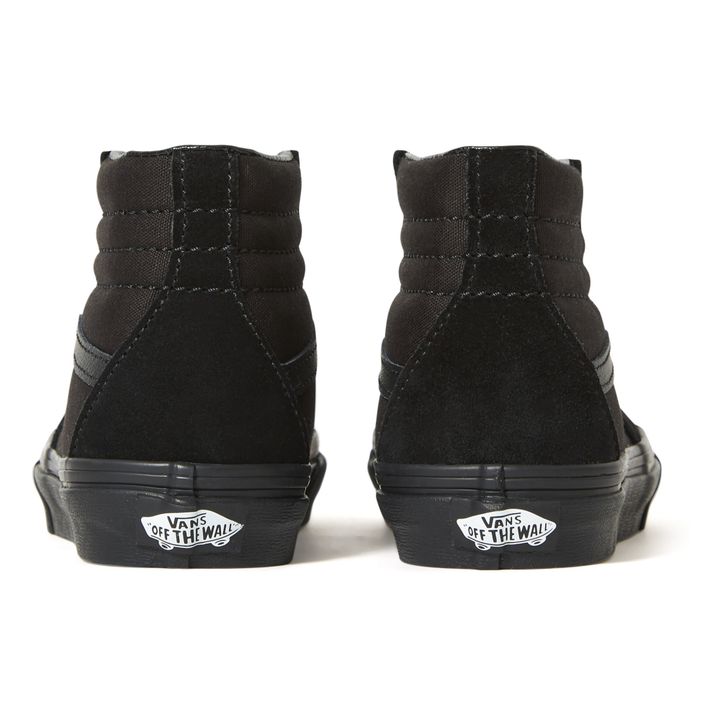 Sk8 hi black on sale suede