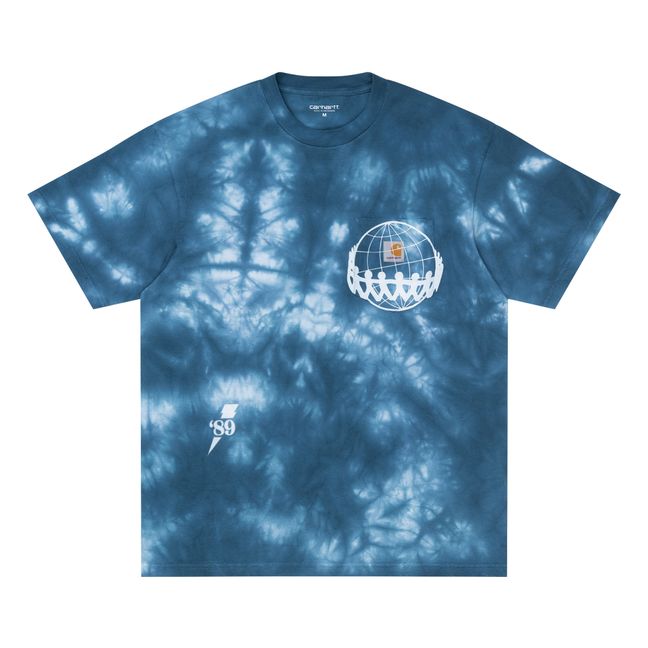 Joint Organic Cotton T-shirt  Blue