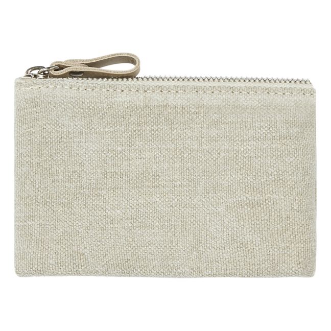 Linen Case with Sequins Sand