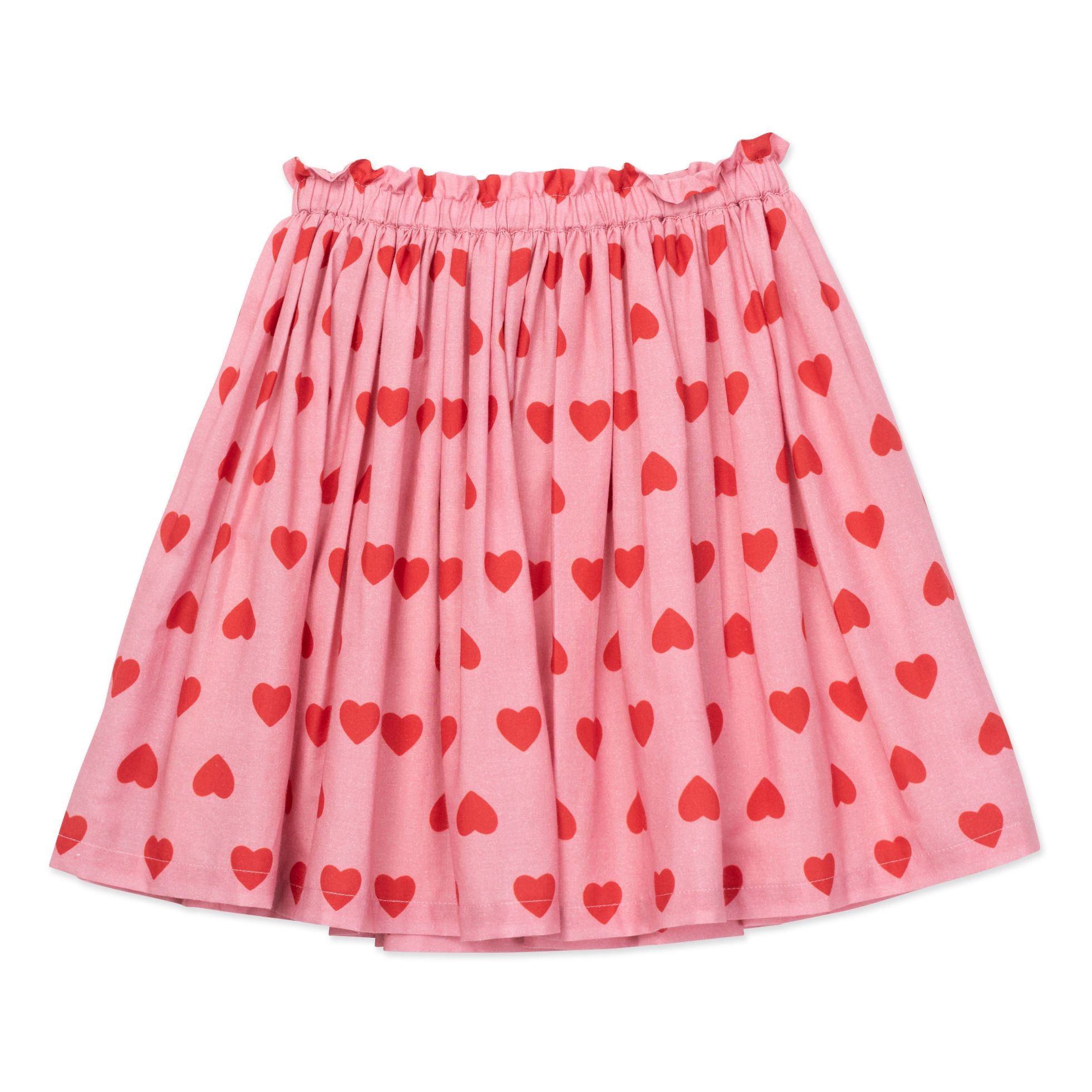 Pink shop heart skirt