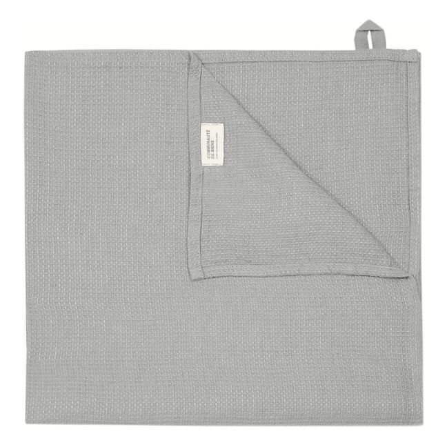 Toalla nido de abeja 50x100 cm | Gris graphite