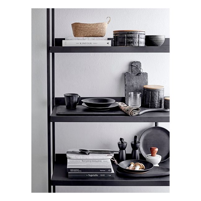 Tagliere in legno di acacia | Nero