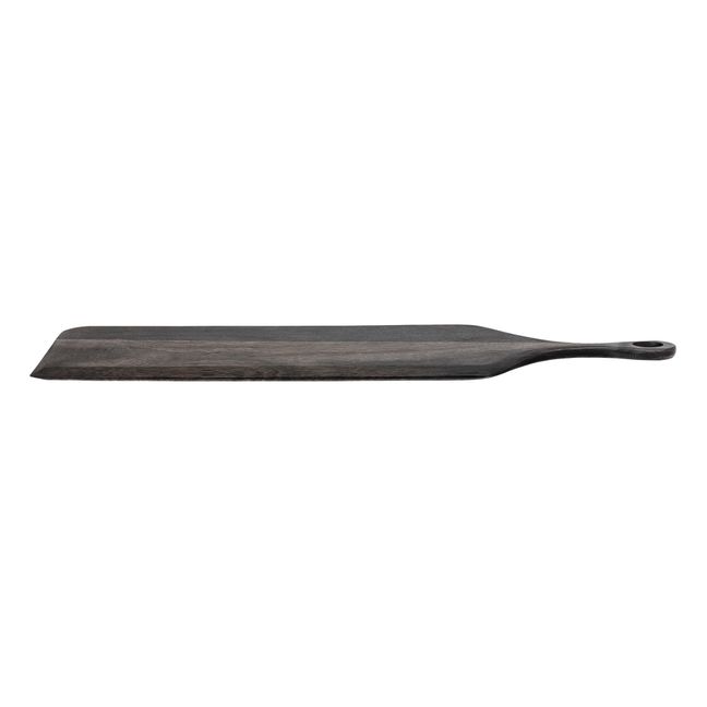 Tabla para cortar en madera de acacia | Negro