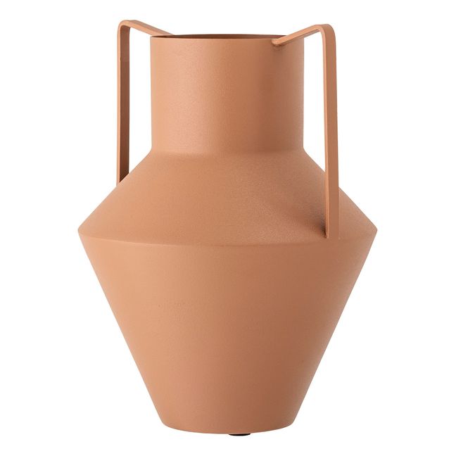 Metal Vase Brown