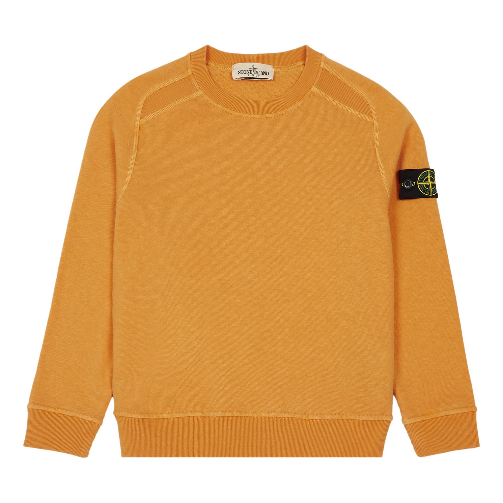 Stone Island - Sweat Logo - Garçon - Orange