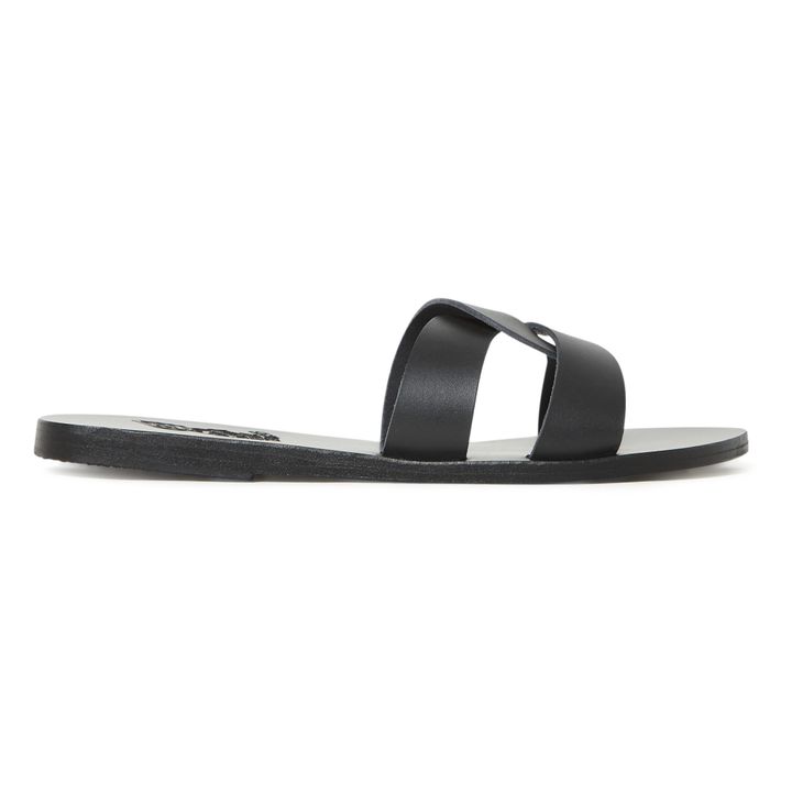 Desmos Sandals - Women's Collection - Black Ancient Greek Sandals Shoes ...