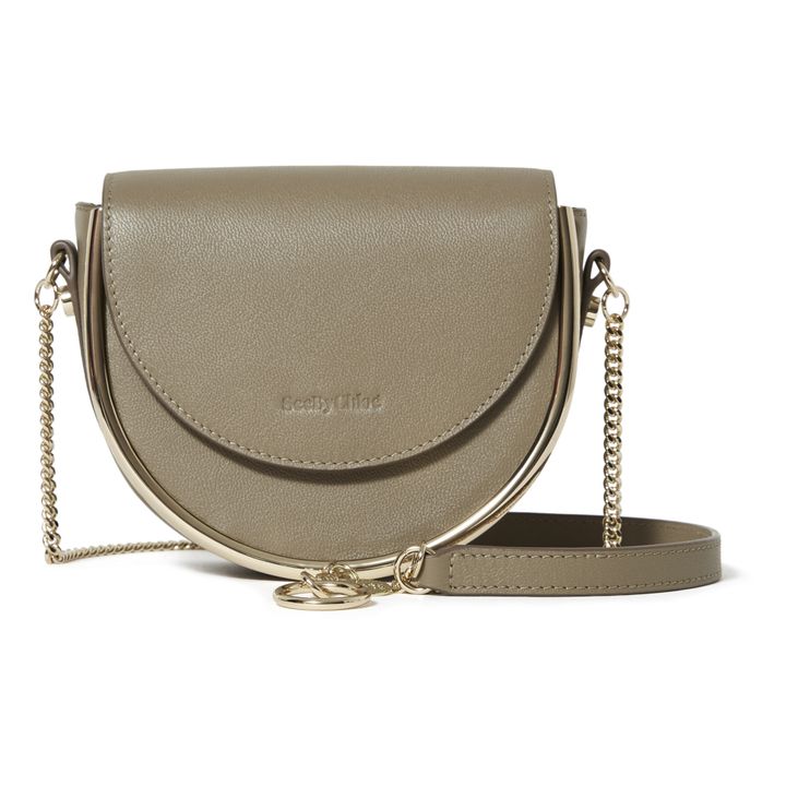 See by Chloé - Mini Sac Mara Cuir - Taupe brown | Smallable