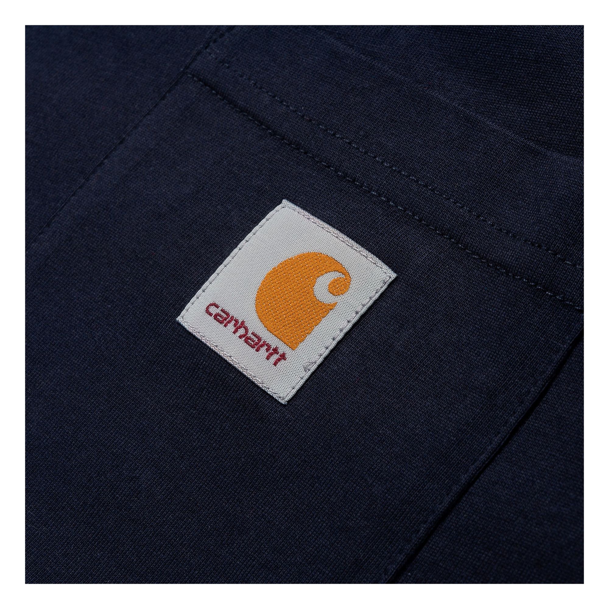 Camiseta Pocket Ligera Azul Marino- Imagen del producto n°3