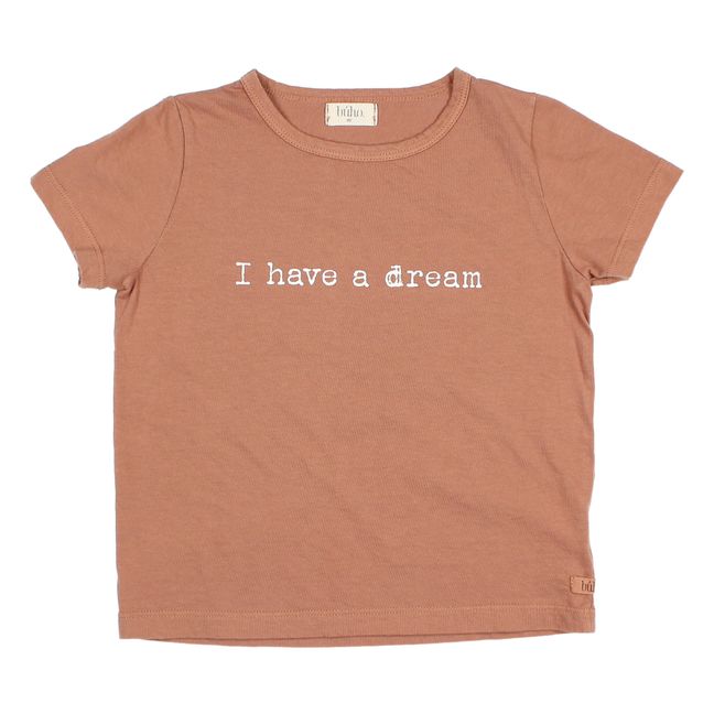 T-Shirt aus Bio-Baumwolle Dream | Rostfarben
