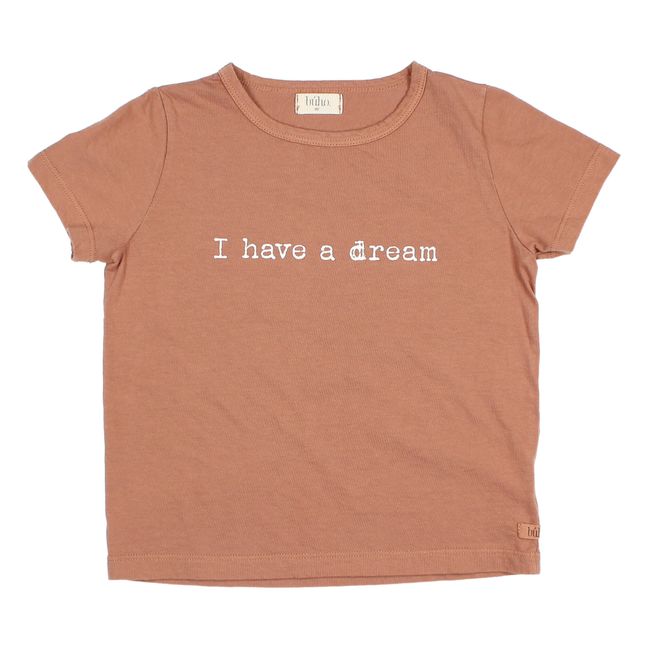 T-Shirt in cotone bio Dream | Ruggine