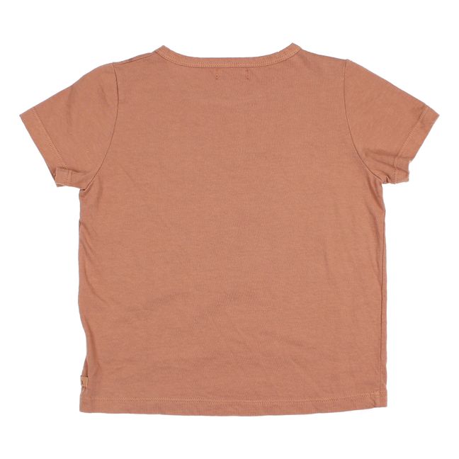 T-Shirt aus Bio-Baumwolle Dream | Rostfarben