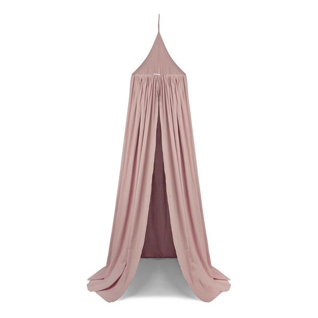 Enzo Organic Cotton Bed Canopy Pink