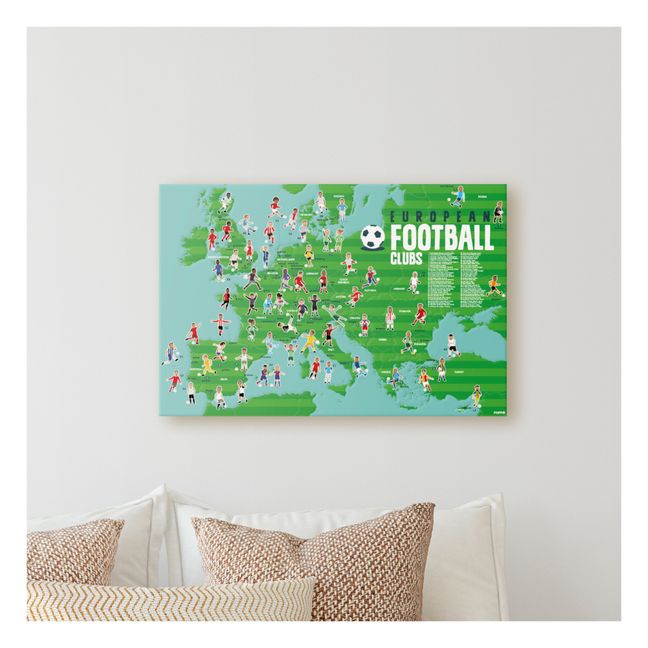 Poster Sticker Fußball