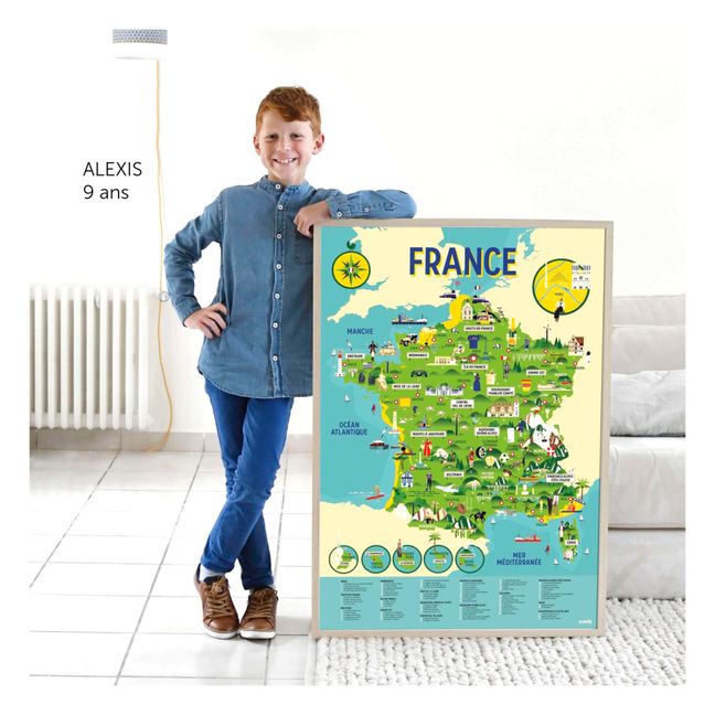 Poster Sticker Frankreich