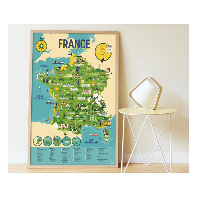 Poster Sticker Frankreich