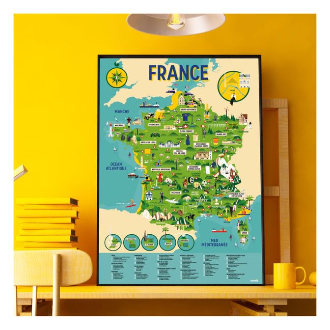 France Sticker Poster