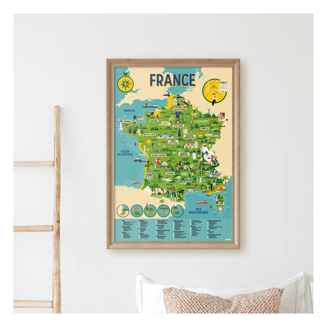 Poster Sticker Frankreich