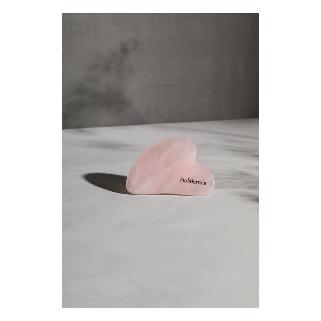 Gua Sha quartz rose visage
