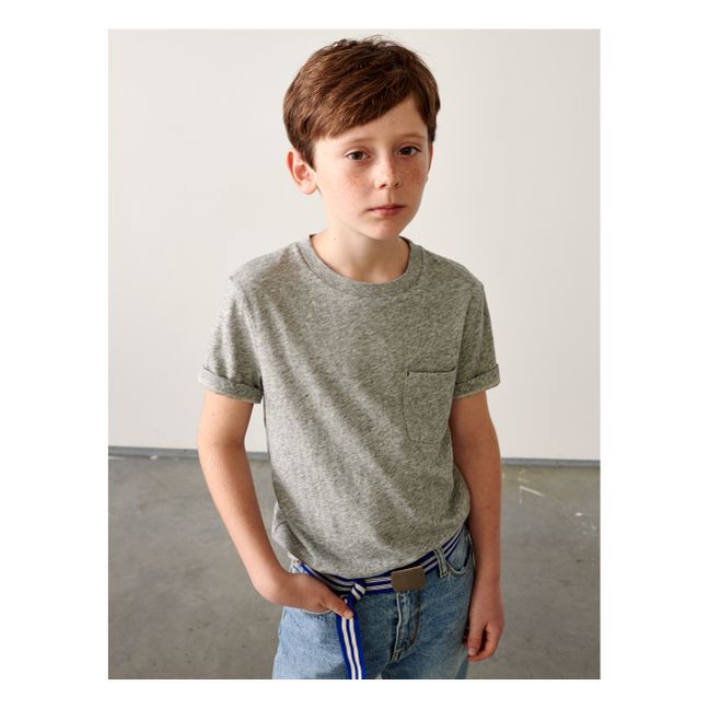 T-Shirt Aldo | Grau Meliert