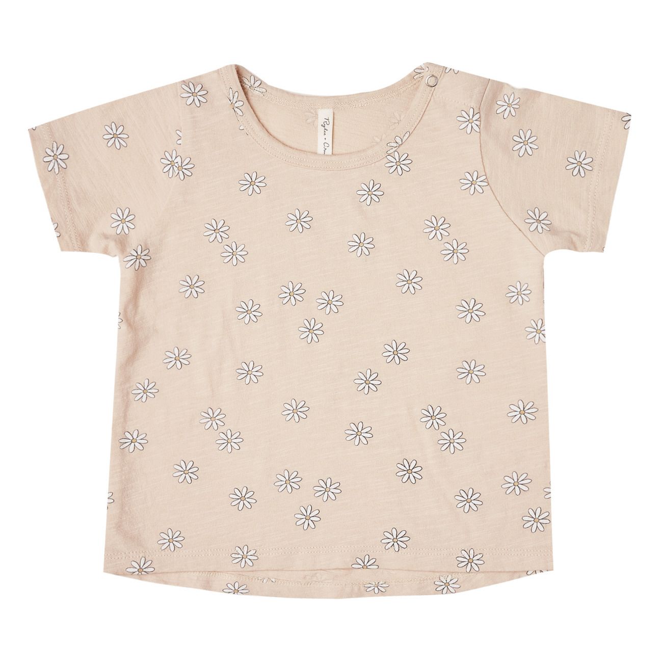 Rylee + Cru - T-Shirt Fleurs - Fille - Rose pâle