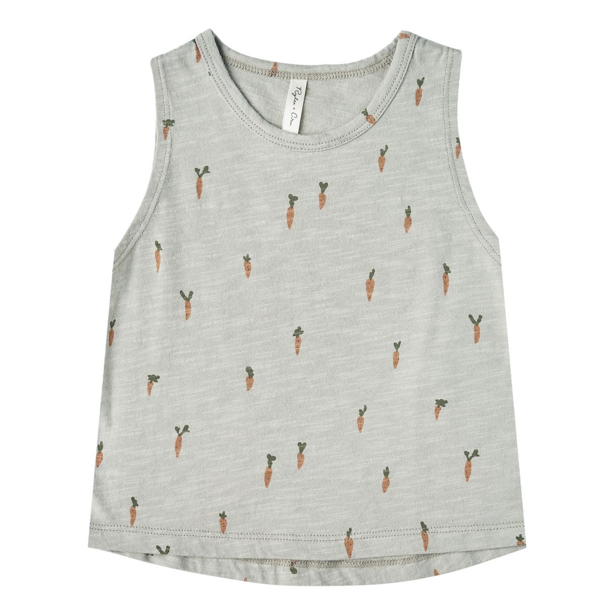 Carrot Tank Top  Grey- Product image n°0
