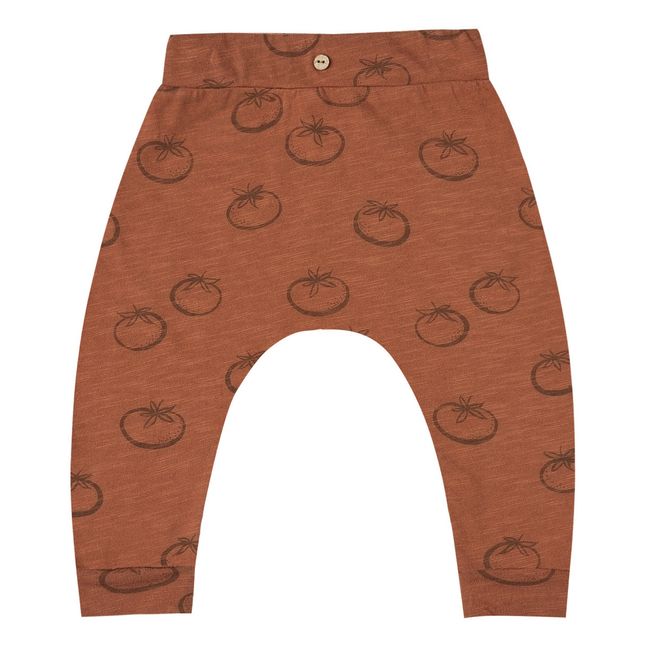 Slouch Carrot Trousers  Rust