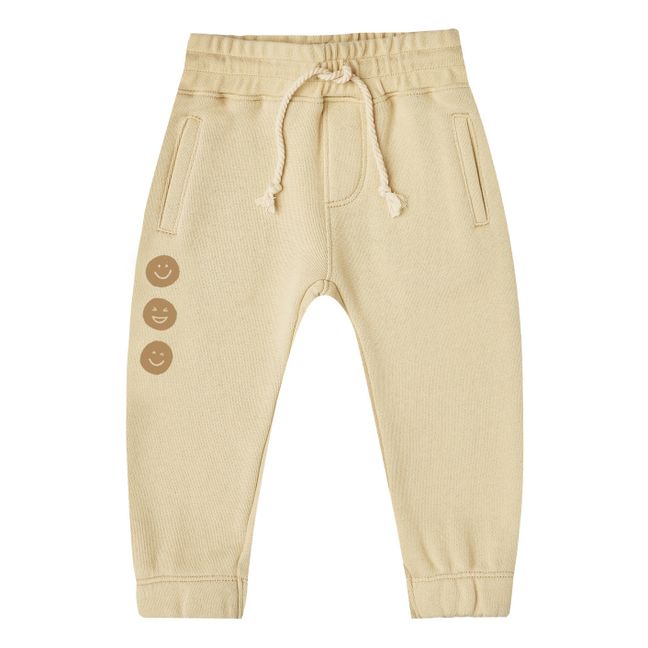 Jogger Happy Face Beige
